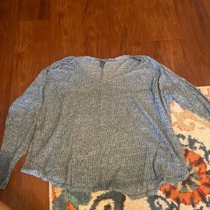 Teal long sleeve sweater